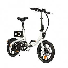 Home Deluxe Elektrofahrräder Home Deluxe - klappbares E-Bike BUMBEE - Farbe: weiß - inkl. abnehmbare Batterie - Ladezustandsanzeige I Citybike Elektrofahrrad Klapprad Faltrad