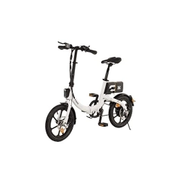 Home Deluxe Fahrräder Home Deluxe - klappbares E-Bike BUMBEE - Weiß, 102 x 56 x 139 cm - max. 25 km / h, Reichweite 70-80 km, inkl. abnehmbare Batterie I Citybike Elektrofahrrad Klapprad Faltrad