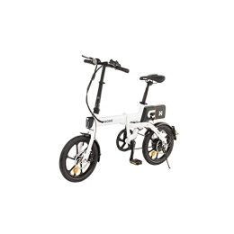 Home Deluxe Elektrofahrräder Home Deluxe - klappbares E-Bike Optimus - Weiß, 102 x 56 x 139 cm - max. 25 km / h, Reichweite 70-80 km, inkl. abnehmbare Batterie I Citybike Elektrofahrrad Klapprad Faltrad