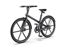 Honbike U4 (DE) E-Bike 27,5" Unisex Elektrofahrrad URBAN Style matt 250W HR-Nabenmotor & Carbon-Riemenantrieb (max 100km Reichweite, Scheibenbremse, Luftfahrtaluminium, IPX6, Display, App) wartungsarm