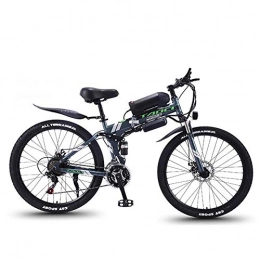 HSART Elektrofahrräder HSART 26''E-Bike für Erwachsene Elektrisches Mountainbike mit LED-Scheinwerfer Und 36V 13AH Lithium-Ionen Batterie 350W Elektro Fahrrad für Männer Frauen (Schwarz)