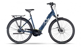 Husqvarna Elektrofahrräder Husqvarna Gran City GC4 FW Wave Unisex Pedelec E-Bike City Fahrrad blau 2021: Größe: 46 cm