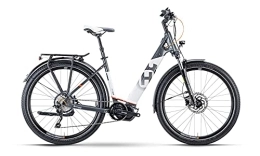 Husqvarna Elektrofahrräder Husqvarna Gran Urban GU4 Pedelec E-Bike Trekking Fahrrad grau / weiß 2021: Größe: 54 cm