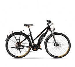 Husqvarna Elektrofahrräder Husqvarna Light Tourer LT LTD Damen Pedelec E-Bike Trekking Fahrrad schwarz / orange 2019: Größe: 44cm