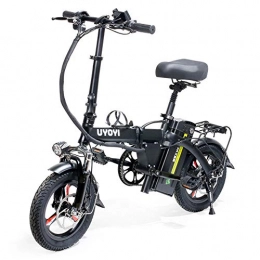 Hxl Fahrräder Hxl 400W elektrisches Mountainbike Faltbares Citybike 48V 8AH Abnehmbare Lithiumbatterie Doppelscheibenbremse mit Horn-LED-Scheinwerfern Fahrstrecke 45KM, 13AH 65KM