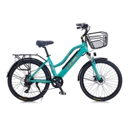 Hyuhome Elektrofahrräder Hyuhome 2022 Upgrade elektrische fietsen voor vrouwen en volwassenen, All Terrain 26 inch 36V, afneembare Lithium-ion-batterij, mountaine-Bike voor Outdoor fietsen