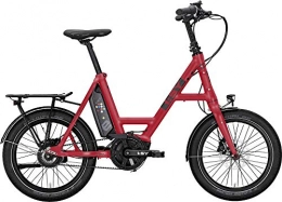 ISY Elektrofahrräder i:SY Drive N3.8 ZR 2020 - E-Bike mit Zahnriemenantrieb und stufenloser Schaltung, Farbe:ferrarirot matt