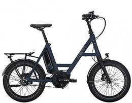 ISY Fahrräder I:SY DrivE S8 ZR RT 20" Urban Pedelec 8-Gang Nexus Gates 500Wh 13, 4 Ah Unisexfahrrad 8 Gang Nabenschaltung mit R�cktritt blau matt