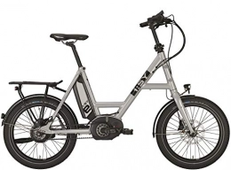 ISY Elektrofahrräder ISY Drive S8 ZR E-Bike 500WH 20" - Wei Aluminium- Modell 2019 Kompaktrad Klapprad