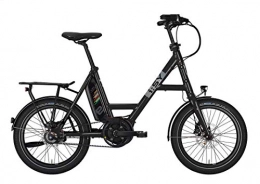 ISY Fahrräder ISY Drive S8 ZR E-Bike 500WH 20" - Wet Asphalt- Modell 2019 Kompaktrad Klapprad