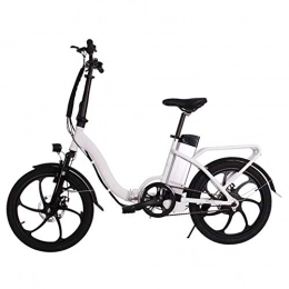 Jakroo Fahrräder Jakroo Elektrische Faltstadt 36V 10, 4AH Erwachsene Falten Lithium Batterie Elektrofahrräder LED-Frontleuchte Mit Eingebautem Horn für Unisex