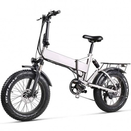 Jakroo Elektrofahrräder Jakroo Elektrofahrräder für Erwachsene, Faltrad, Hybridfahrrad, 7-Gang-System Aluminiumlegierung, Doppelscheibenbremse, für Erwachsene, Männer Frauen