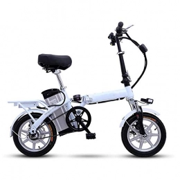 Jakroo Elektrofahrräder Jakroo Faltbare E-Bikes 8 aH Lithium-Ionen-Akku Elektrofahrrad für Erwachsene Mit 250W 48V 14Inch für Die Arbeit im Freien Fahrradreisen