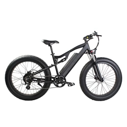 JET PHETT POWER Fahrräder JET PHETT POWER E-Bike, Mode Hochwertiges E Fahrrad 26 * 4.0 Fetter Reifen 250Watt 48V 17.5Ah Lithium Batterie 7speed elektrisches Fahrrad