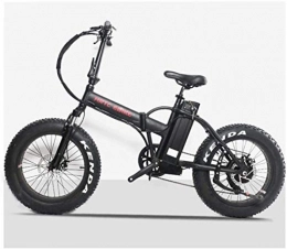 JNWEIYU Fahrräder JNWEIYU Elektrofahrrad klappbares für Erwachsene 20-Zoll-Schnee elektrisches Fahrrad 48V500W Motor LCD elektrisches Fahrrad Schnee-Gummireifen Reiten Radfahren Lithium-Batterie Ebike