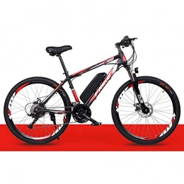 JXXU Fahrräder JXXU Elektro-Mountainbike for Erwachsene, 250W Ebike 26" Fahrräder All Terrain Stoß-, 36V 10Ah austauschbaren Lithium-Ionen-Batterie-Gebirgsfahrrad for Männer Frauen (Color : D)