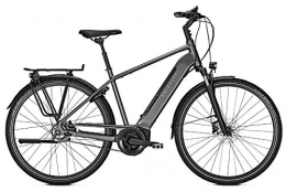Derby Cycle Elektrofahrräder Kalkhoff Image 3.B Excite 500Wh Bosch City Elektro Fahrrad 2022 (28" Herren Diamant XL / 60cm, Granitgrey Matt (Herren))