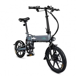 KASIQIWA Fahrräder KASIQIWA E-Bike Faltende, D2 Elektrofahrrad 14 Zoll E-Bike Faltende, Mountainbike Klappbar mit 36V 10.4Ah Lithium-Ionen Batterien, Hchstgeschwindigkeit 25km / h, Schwarz