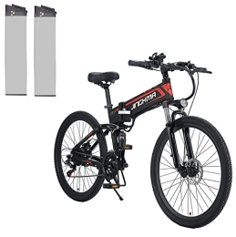 KETELES Fahrräder KETELES Electric Bicycle 48v 12.8ah Lithium Battery 26 Inch Folding Ebike 26 inch tire Electric Bike e Bike Adult Bikes Foldable (R3 Spoke Wheel, 2 Batteries)
