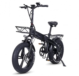 HFRYPShop Fahrräder Klapprad Elektrofahrrad 20 Zoll, 750W E-Bike Für Herren Damen mit Lithium-Akku (48V 10Ah), MAX Speed 45km / h, EU Warehouse, GT20 PRO