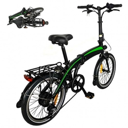 CM67 Fahrräder Klapprad Faltbares Elektrofahrrad 350W Elektrofaltbares Elektrofahrrad Faltrad für Erwachsene mit 36V / 7, 5AH Batterie Geeignet für Kurztrips