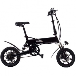 KNFBOK Fahrräder KNFBOK Elektro fahrräder 36V Lithiumbatterie elektrisches Fahrrad für Erwachsene Faltrad intelligente Flüssigkristallanzeige DREI-Modi-Ergonomiestuhl mit Stoßdämpferfeder Schwarz