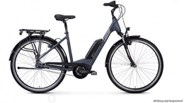 Kreidler Elektrofahrräder Kreidler Vitality Eco 1 Shimano Nexus 7-G RT Bosch City Elektro Fahrrad 2020 (28" Wave 45cm, Dunkelgrau matt)