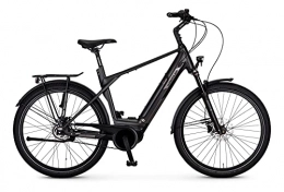 Kreidler Elektrofahrräder Kreidler Vitality Eco 10 Shimano Nexus 5-G 625 Wh Bosch Elektro Fahrrad 2021 (27.5" Herren Diamant 60cm, Anthrazit Matt (Herren))