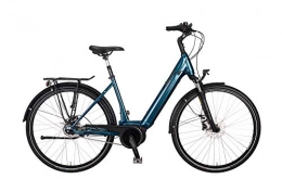 Kreidler Fahrräder Kreidler Vitality Eco 8 8G FL Disc Damen Ebike 2020, Rahmenhhe:45 cm, Farbe:blau, Akku:500 Wh