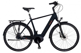 Kreidler Elektrofahrräder Kreidler Vitality Eco 8 Shimano Nexus 5-G FL Bosch Elektro Fahrrad 2021 (28" Herren Diamant 55cm, Schwarz Matt (Herren))