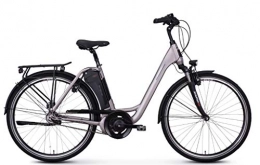 Kreidler Fahrräder Kreidler Vitality Eco Shimano Nexus 7-G RT AEG City Elektro Fahrrad 2020 (28" Wave 50cm, Hellgrau matt)
