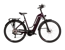 KROSS Elektrofahrräder Kross Trans Hybrid Prestige 630Wh E-Bike Damenfahrrad Hollandrad 28 Zoll XL Rahmen Violett