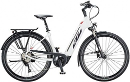 KTM Fahrräder KTM Cento 10, 10 Gang Kettenschaltung, Damenfahrrad, Wave, Modell 2020, 28 Zoll, White matt (Black+red), 46 cm