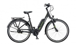 KTM Fahrräder KTM Macina Central 5 Bosch Elektro Fahrrad 2020 (28" Einrohr 46cm, Black Matt / Grey / Green)