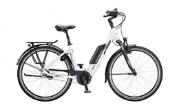 KTM Fahrräder KTM Macina Central 8 Bosch Elektro Fahrrad 2020 (28" Einrohr 43cm, White Matt / Black / Red)
