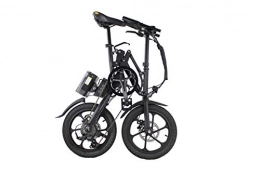 Kwikfold Fahrräder Kwikfold 2019 Xite-3A Elektrofahrräder, Elektro-Faltrad, Elektro-Klapprad, Ebike, Pedelec, 16 Zoll, Shimano 7 Gang (schwarz)