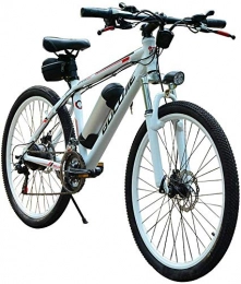 LEFJDNGB Elektrofahrräder LEFJDNGB Bycicles Electric Mountain Bike (36V / 250W) abnehmbare Batterie 26-Zoll-21-Gang Rennrad mit LED vorn hinten Scheibenbremse Geschwindigkeit bis zu 25 km / h
