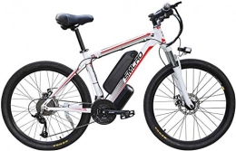 LFSTY Elektrofahrräder LFSTY Elektro-Mountainbike, elektrisches Fahrrad für Erwachsene Removable Kapazität Lithium-Ionen-Akku (48V13Ah 350W), Elektro-Fahrrad Fully und Shimano 21-Gang-Getriebe, E-Bike für Erwachsene, A