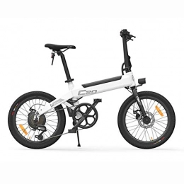 Lhlbgdz Fahrräder Lhlbgdz Zusammenklappbares Elektrofahrrad Moped E-Bike Tragbares Mini-Strandrad für den täglichen Pendelverkehr, Weiß