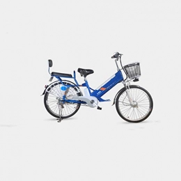 LILIJIA Fahrräder LILIJIA Zusammenklappbares E-Bike 240W 20"elektrofahrrad Mit 48V / 10Ah Herausnehmbarer Lithium-ionen-akku Mit Hoher Kapazität für Das Pendeln Im Freien, Blau, 48V20inch