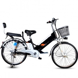 LILIJIA Fahrräder LILIJIA Zusammenklappbares E-Bike 240W 20"elektrofahrrad Mit 48V / 10Ah Herausnehmbarer Lithium-ionen-akku Mit Hoher Kapazität für Das Pendeln Im Freien, Schwarz, 48V20inch