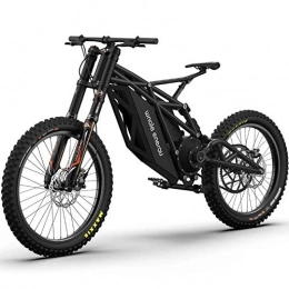 LJLYL Elektrofahrräder LJLYL Elektrisches Mountainbike-Fahrrad für Erwachsene mit 48V 20Ah-21700 Lithium-Batterie Electric Dirt Bike, Schwarz