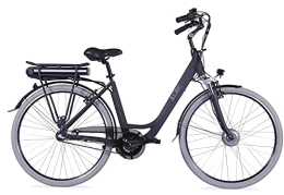 LLobe Fahrräder LLOBE City E-Bike Metropolitan Joy schwarz, 28 Zoll, Akku 36V / 10Ah, 250 Watt Motor