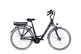 LLobe Elektrofahrräder LLOBE City E-Bike Metropolitan Joy schwarz, 28 Zoll, Akku 36V / 13Ah, 250 Watt Motor