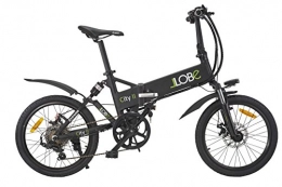 LLobe Fahrräder LLobe Erwachsene Elektrofahrrad City II Mattschwarz, One size