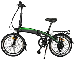 Longzhuo Elektrofahrräder Longzhuo Elektrische Klapp Fahrrad für Erwachsene 250W 20 Zoll Pendler E Fahrrad Versteckte 7 5 Ah Lithium-Ionen-Batterie Abnehmbars