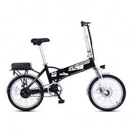 Luyuan Fahrräder Luyuan Faltendes elektrisches Fahrrad-Lithium-Batterie-Moped-Mini-Erwachsenbatterie-Auto fr Mnner und Frauen (Color : White, Size : 160 * 36 * 75CM)