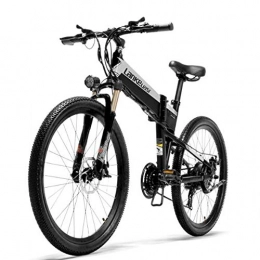 LXLTLB Fahrräder LXLTLB Elektrofahrrad Erwachsener 26 Zoll E- Bike Mountainbike 48V 10.4AH Lithium Batterie 21 Gang Getriebe Faltbares Stoßdämpfung