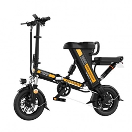 LYRWISHLY Elektrofahrräder LYRWISHLY Folding Elektro-Fahrrad for Erwachsene, 20" Elektro-Fahrrad / Arbeitsweg Ebike mit 200W Motor, 36V 8Ah Batterie (Color : Black)
