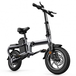 Mada Elektrofahrräder Mada Unisex-Adult X5S Folding e-Bike, Schwarz, One Size